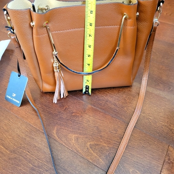 NWT Carla Ferreri Crossbody Handbag - Picture 7 of 11